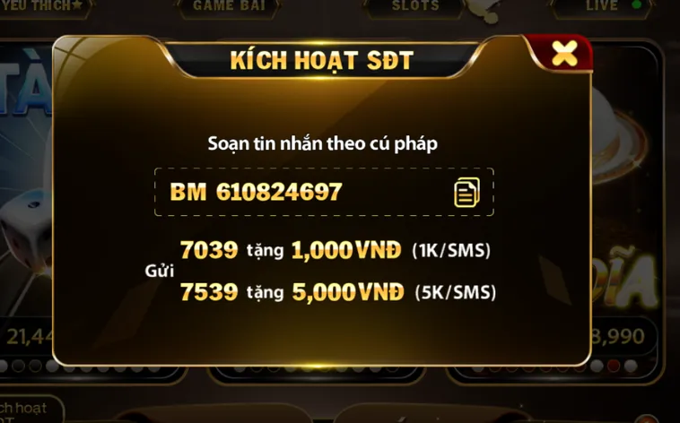 Kích Hoạt Số Điện Thoại Để Bảo Mật Tài Khoản Của Bạn Tại HitClub
