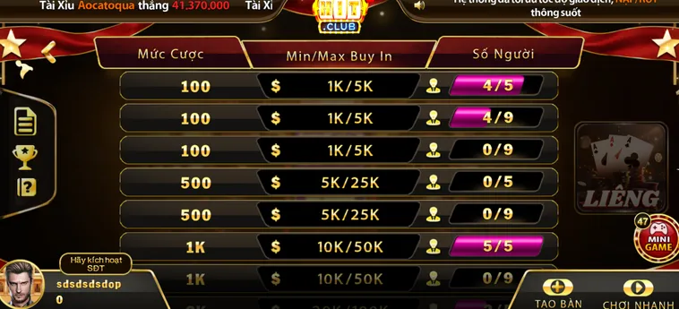 Trải Nghiệm Đỉnh Cao Cùng Liêng Tại HitClub Đấu Trường Bài Cào Siêu Hấp Dẫn