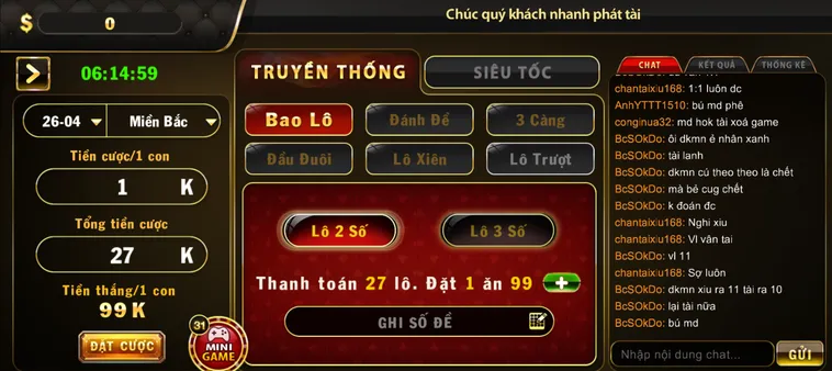 Lô Đề 1 Ăn 99 Tại HitClub Mang Đến Cơ Hội Chiến Thắng Đột Phá Bùng Nổ Mỗi Ngày Tại Hệ Thống