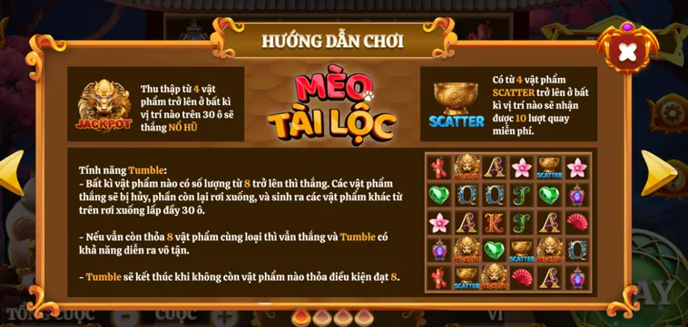 Nổ Hũ Mèo Tài Lộc Tại HitClub Mang Đến Cơ Hội Chiến Thắng Đột Phá Bùng Nổ