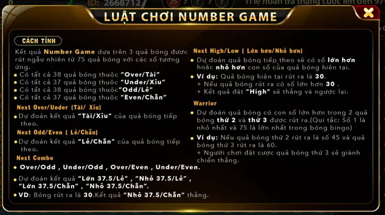 Chinh Phục Siêu Phẩm Number Game Tại HitClub Với Phần Thưởng Khổng Lồ