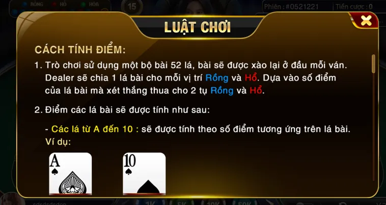 Siêu Phẩm Rồng Hổ Tại HitClub Sân Chơi Cá Cược Đẳng Cấp Cho Các Cược Thủ