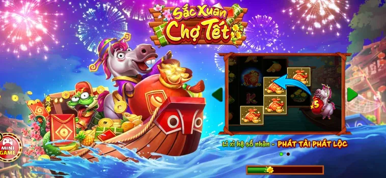 Nổ Hũ Sắc Xuân Chợ Tết Tại HitClub Mang Đến Không Khí Lễ Hội Đỉnh Cao