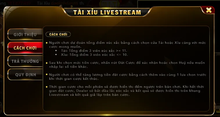 Trải Nghiệm Đỉnh Cao Tại Tài Xỉu Livestream Tại HitClub Uy Tín Bậc Nhất Hiện Nay
